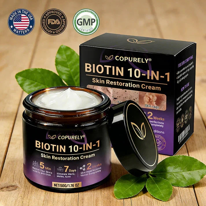 🔥LAST DAY 50% OFF - COPURELY® Biotin 10-in-1 Skin Restoration Cream