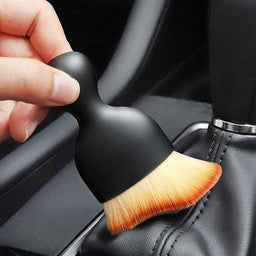 Multi-Purpose Soft Fur Car Interior Brush – Gently Clean Vents, Dashboards & Dusty Surfaces