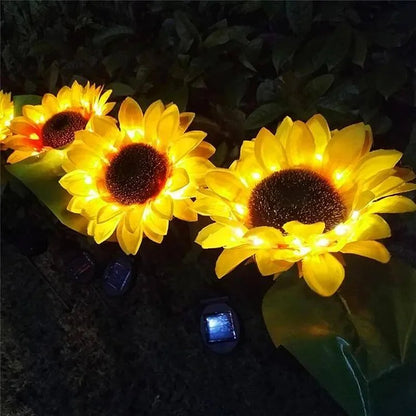 🌞Solar LED Sunflower Garden Lights