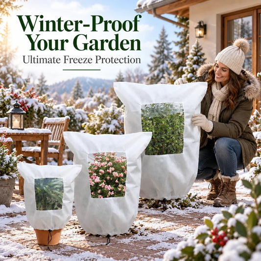 Plant Frost Cover Nonwoven Reusable Warm Shrubs Blanket