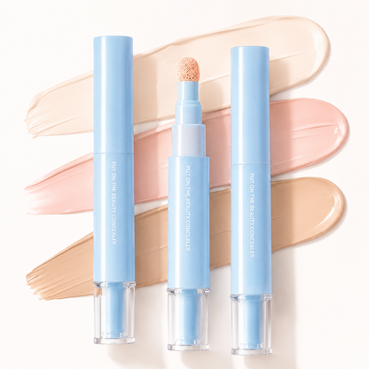 Concealer & Foundation mit Doppeleffekt Augen-Concealer – 24 Stunden lang haltbar, hohe Deckkraft, mattes Finish.