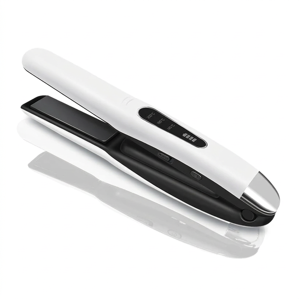 Cordless 2-in-1 Mini Hair Straightener & Curler