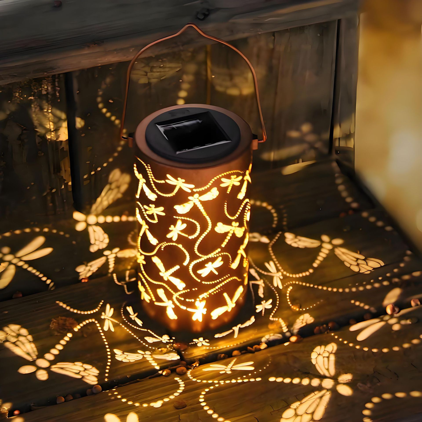 🔥HOT SALE 49% OFF-🌞Colorful Sunflower Glow Solar Garden Lantern