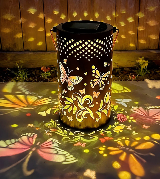 🔥HOT SALE 49% OFF-🌞Colorful Sunflower Glow Solar Garden Lantern