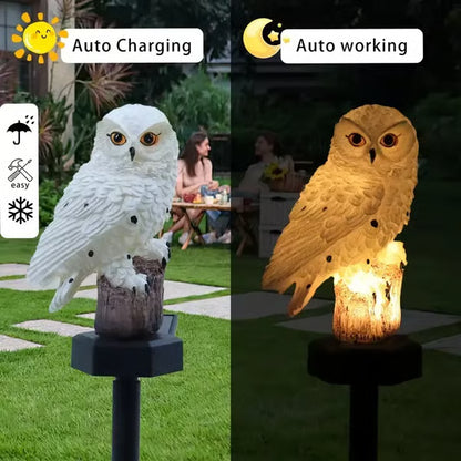 ✨Last Day Promotion 49% OFF--Waterproof Solar Owl Light