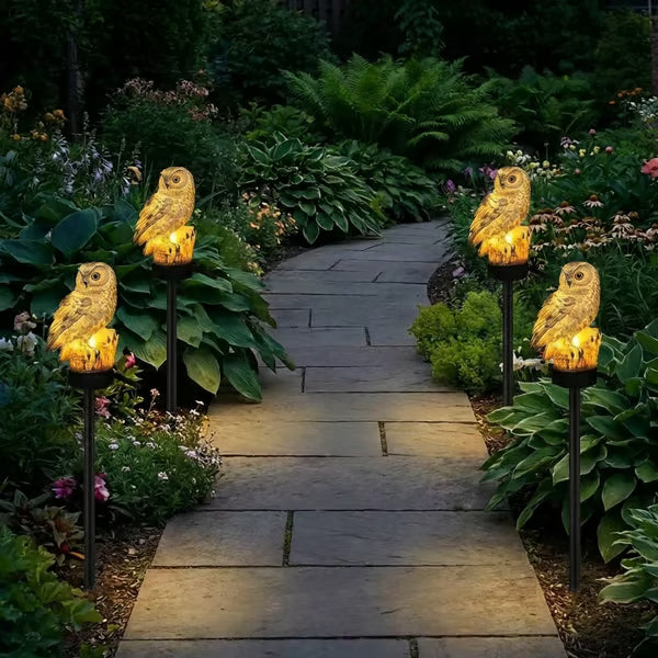 ✨Last Day Promotion 49% OFF--Waterproof Solar Owl Light
