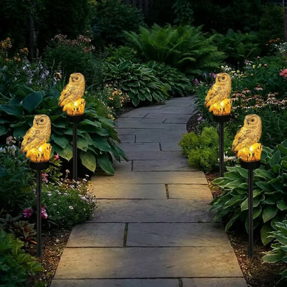✨Last Day Promotion 49% OFF--Waterproof Solar Owl Light