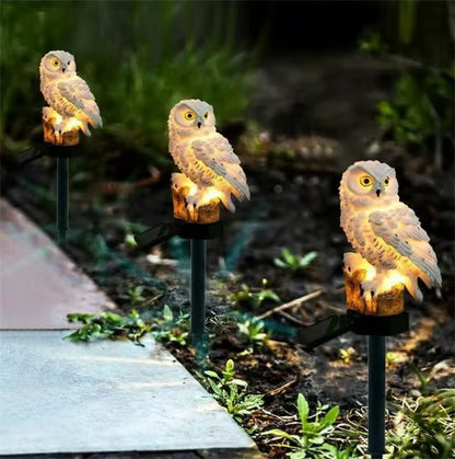 ✨Last Day Promotion 49% OFF--Waterproof Solar Owl Light
