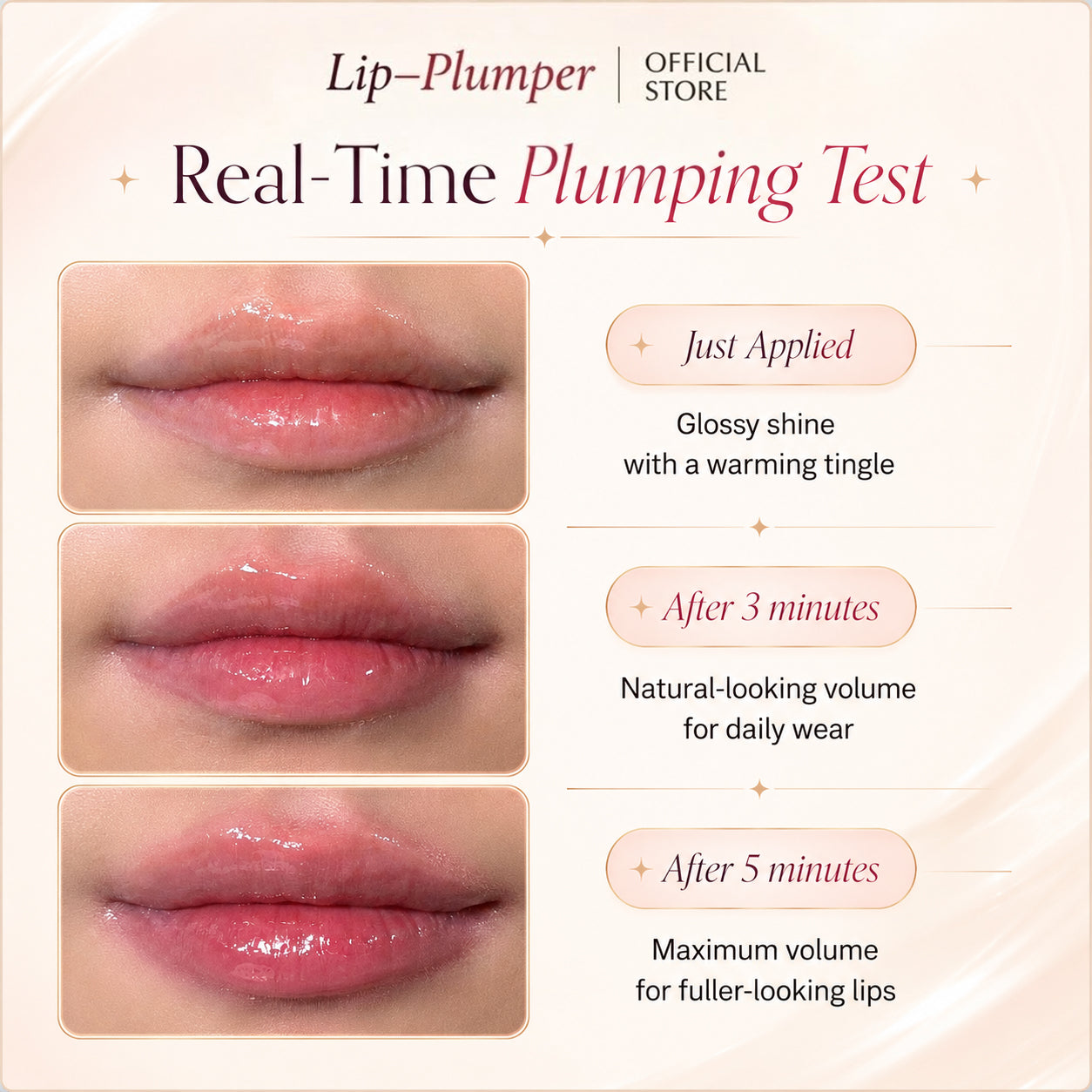 2026 New  Spicy Lip Plumper Gloss — Fuller-Looking Lips In Minutes