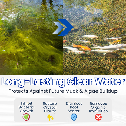 ✨ From Green to Clean Overnight! |⏱️ Crystal Clear in 24 Hours! | Copurely®The Water PurifierPro Formula