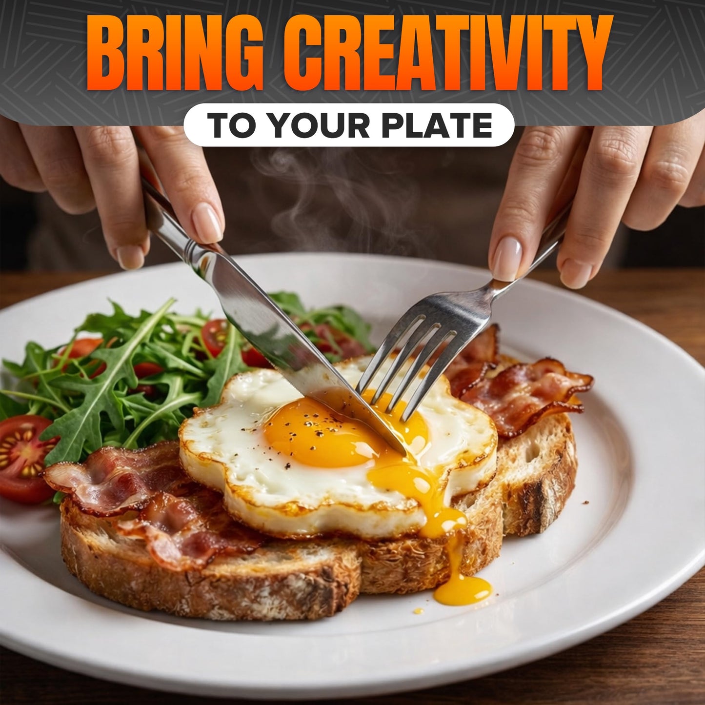 5 Counts Set Fried Egg Rings Molds