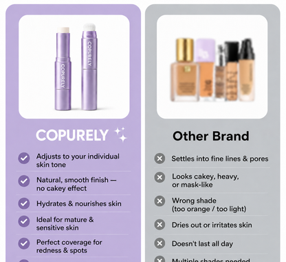 Changing Foundation Stick – The stick that makes mature skin glow again