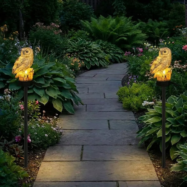✨Last Day Promotion 49% OFF--Waterproof Solar Owl Light