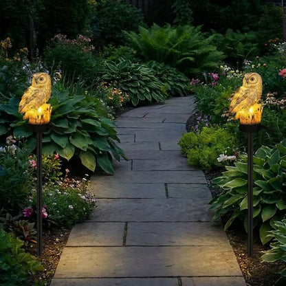 ✨Last Day Promotion 49% OFF--Waterproof Solar Owl Light
