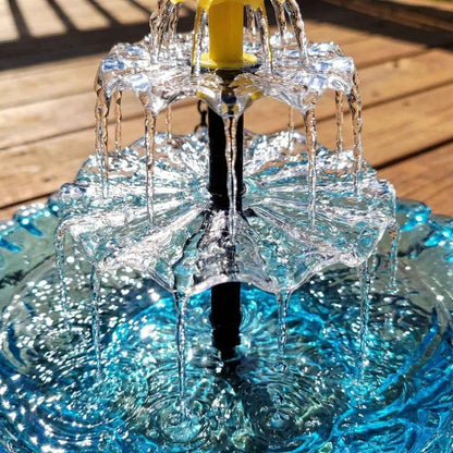 ✨2026 Spring special offer 50% off-🐦Solar Cascade Hanging Bird Bath Fountain🔥