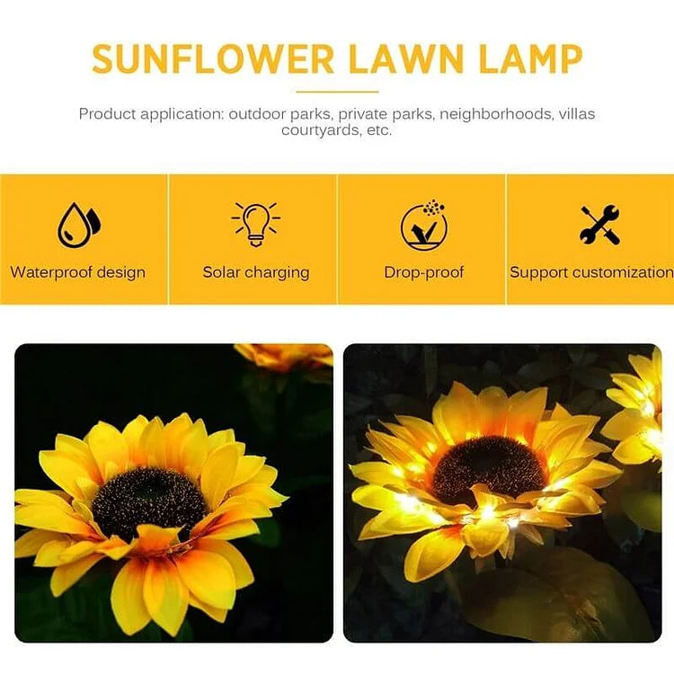 🌞Solar LED Sunflower Garden Lights