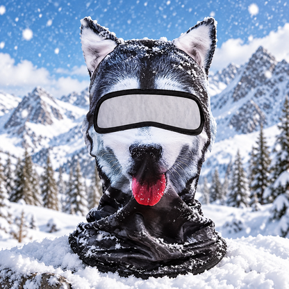 Custom Funny Ski Mask - Personalized Birthday Gifts For Ski Lovers - Born For The Slopes