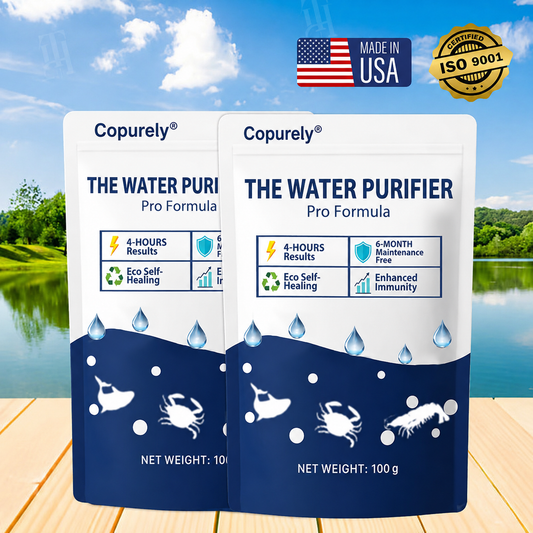 ✨ From Green to Clean Overnight! |⏱️ Crystal Clear in 24 Hours! | Copurely®The Water PurifierPro Formula