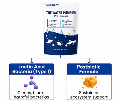 ✨ From Green to Clean Overnight! |⏱️ Crystal Clear in 24 Hours! | Copurely®The Water PurifierPro Formula