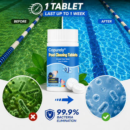 The Next-Gen Pool Purifier is here ✨ 2X Stronger Algae Control, Gentle & Safe for Kids! 👨‍👩‍👧‍👦