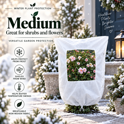 Plant Frost Cover Nonwoven Reusable Warm Shrubs Blanket