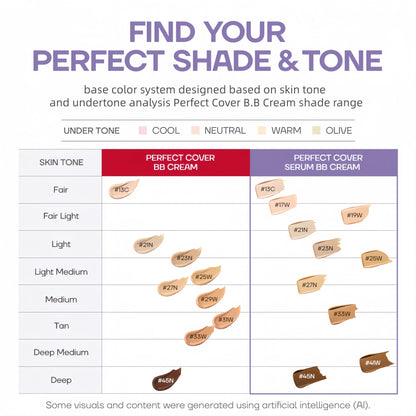 💥Save Big Today:Perfect Cover Serum BB Cream