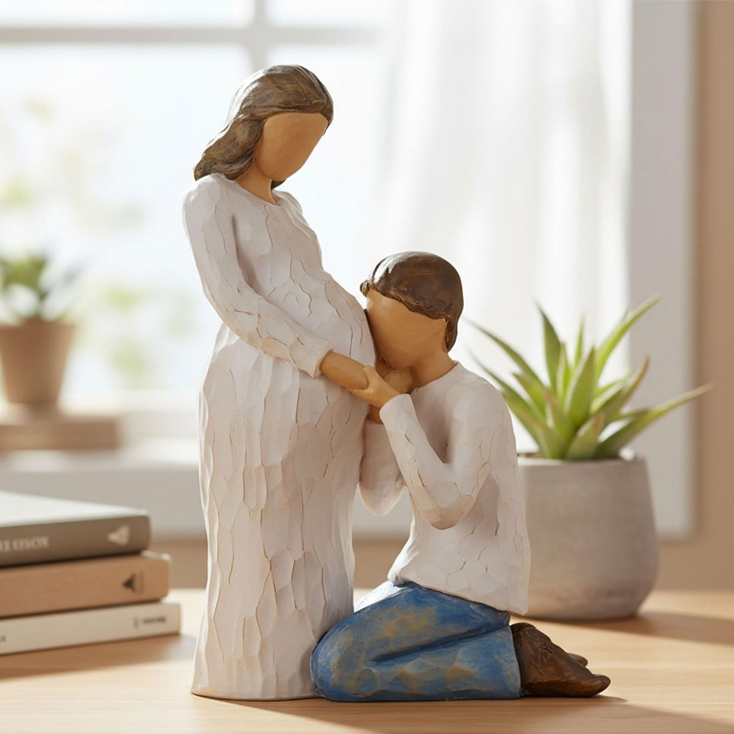 Mother Daughter Figurine