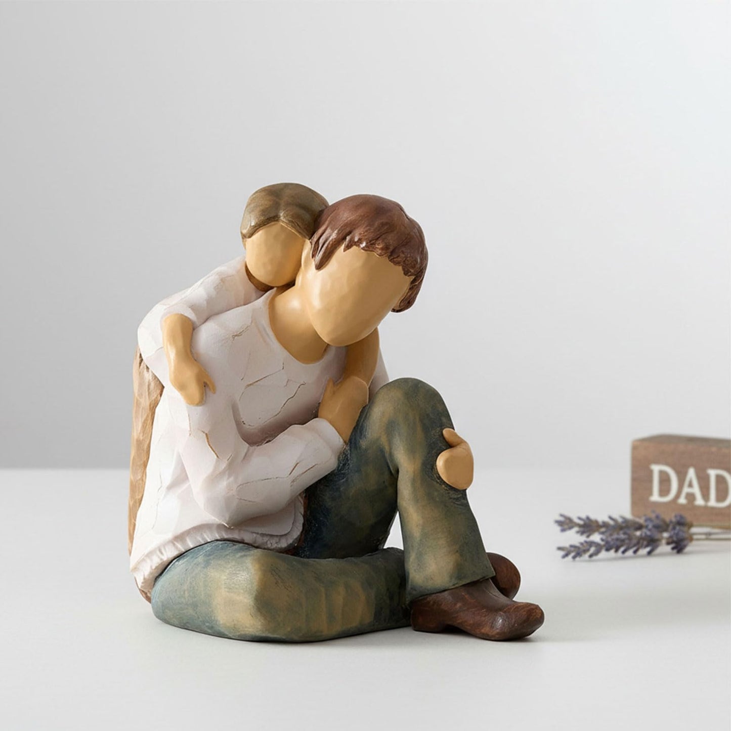 Mother Daughter Figurine