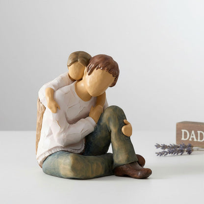 Mother Daughter Figurine