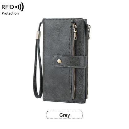Women's RFID Blocking Leather Wallet
