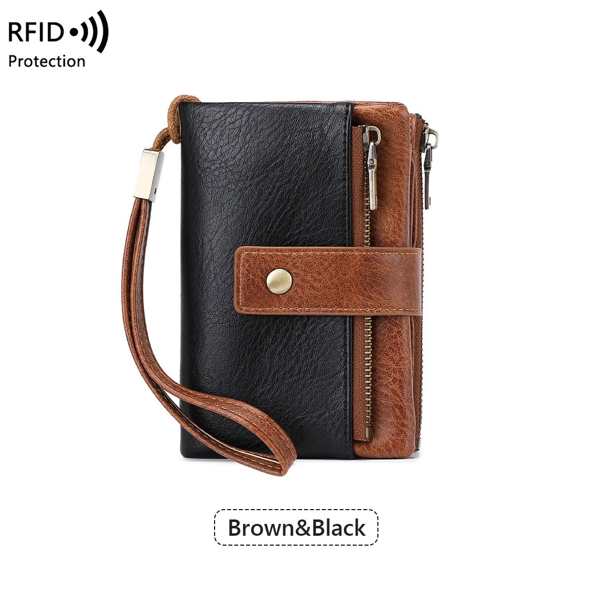 Women's RFID Blocking Leather Wallet