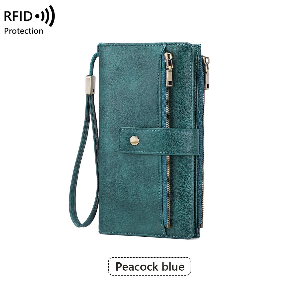 Women's RFID Blocking Leather Wallet