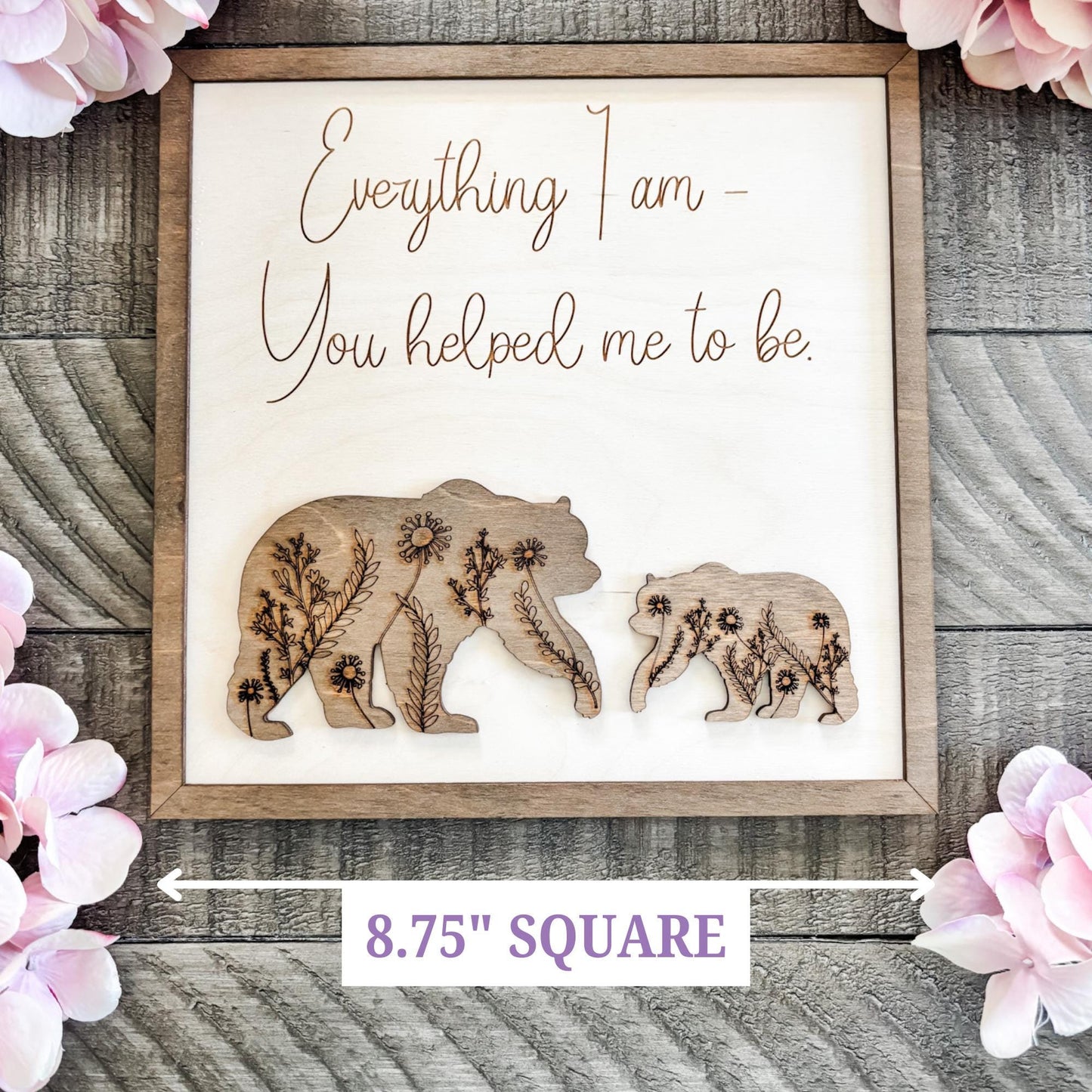 Family Sign Wall Art Display Piece