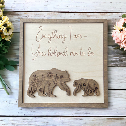 Family Sign Wall Art Display Piece