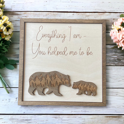 Family Sign Wall Art Display Piece