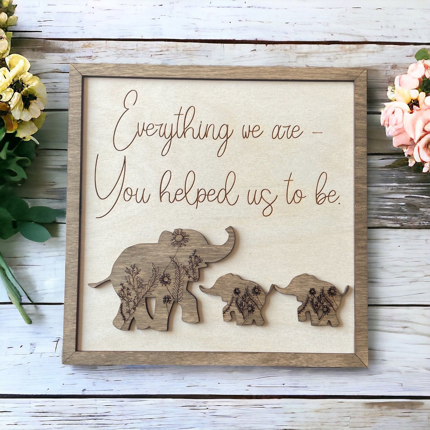 Family Sign Wall Art Display Piece
