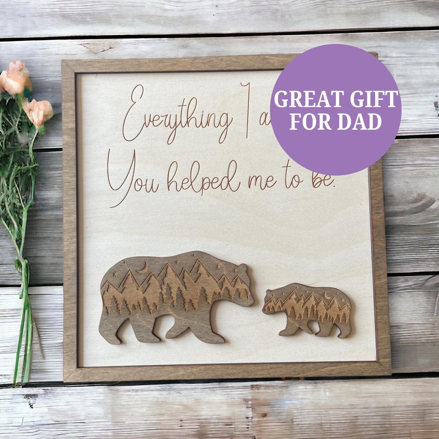 Family Sign Wall Art Display Piece