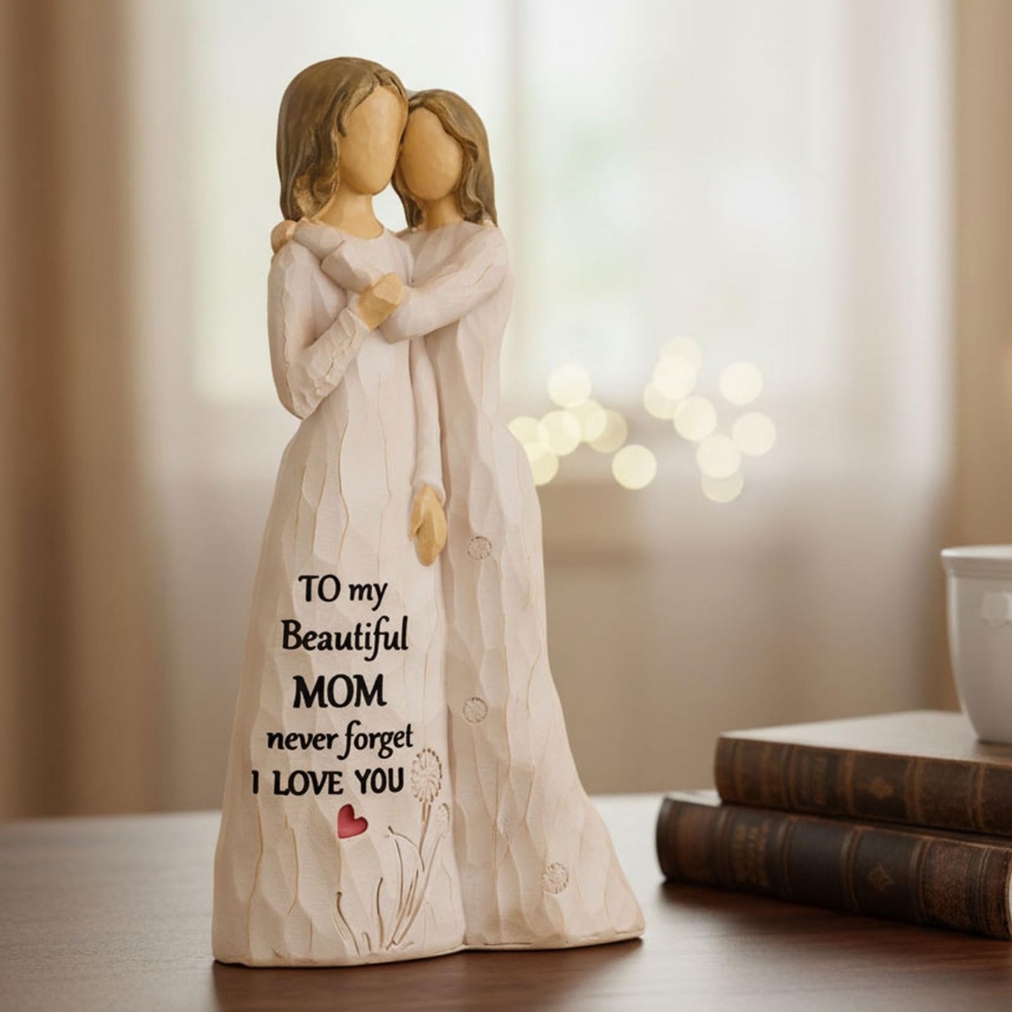 Mother Daughter Figurine
