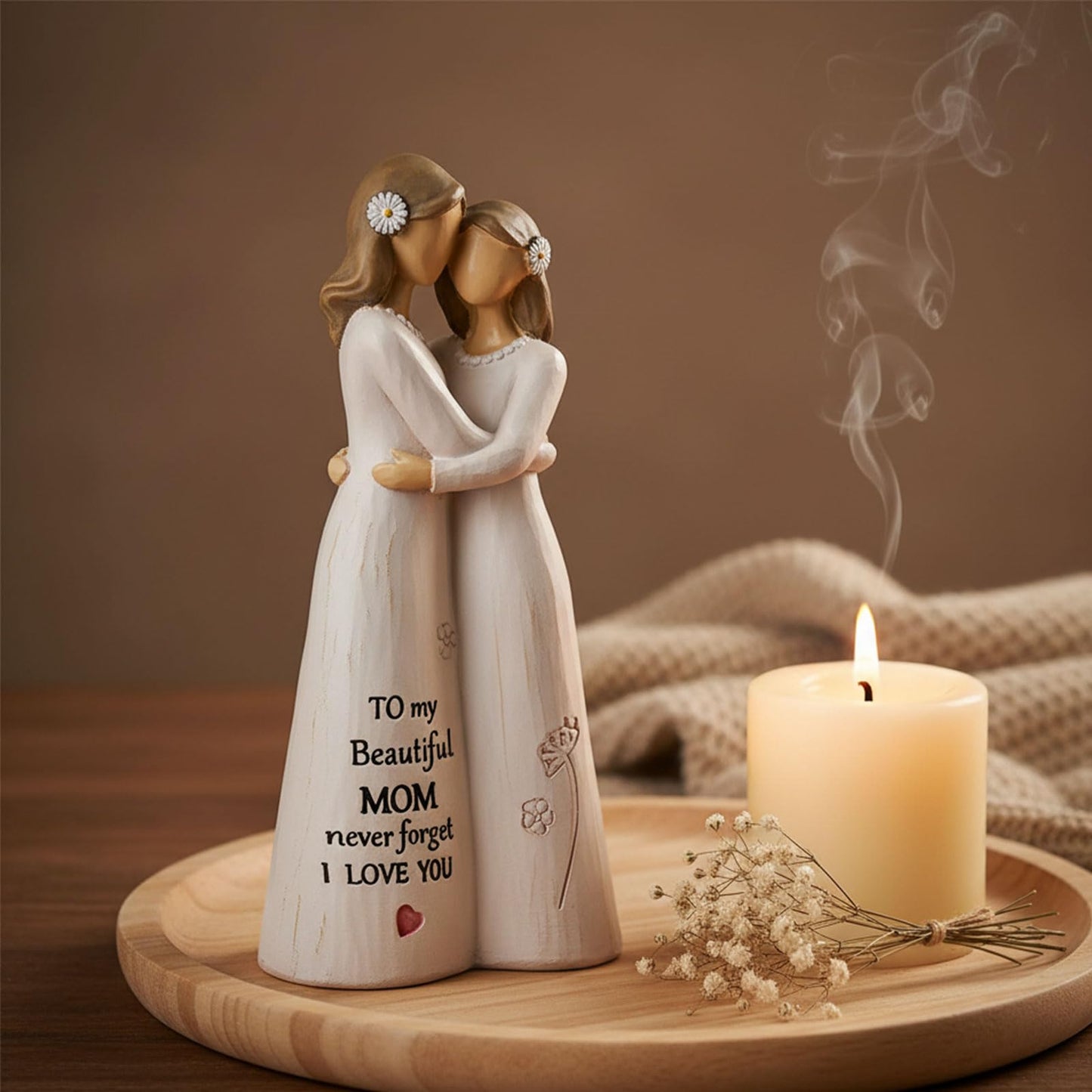 Mother Daughter Figurine