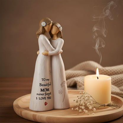 Mother Daughter Figurine