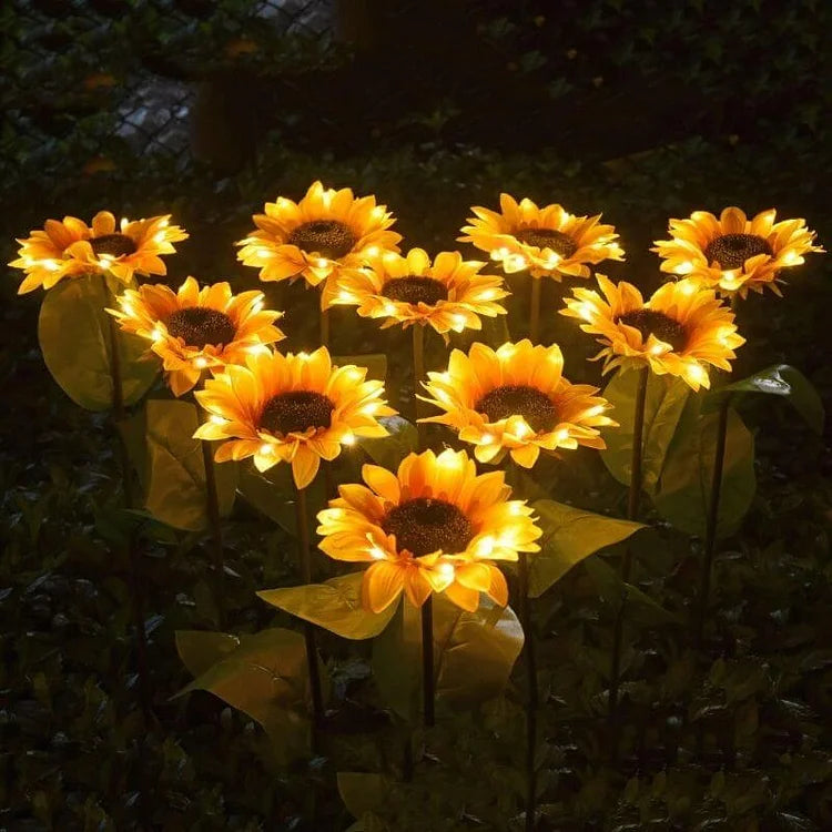 🌞Solar LED Sunflower Garden Lights