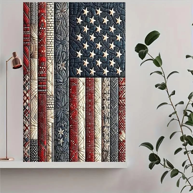 (Beginner-Friendly!)💎🇺🇸 American Flag DIY 5D Diamond Painting Kit❤️