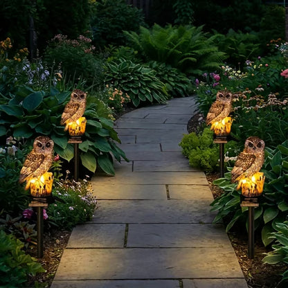 ✨Last Day Promotion 49% OFF--Waterproof Solar Owl Light