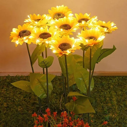 🌞Solar LED Sunflower Garden Lights