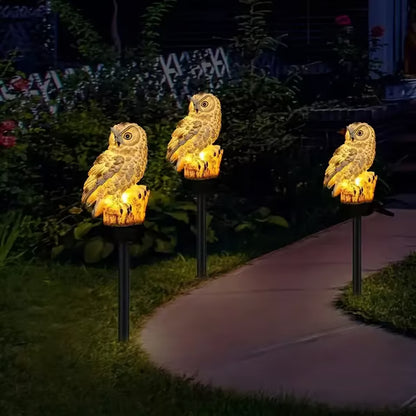 ✨Last Day Promotion 49% OFF--Waterproof Solar Owl Light