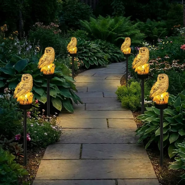 ✨Last Day Promotion 49% OFF--Waterproof Solar Owl Light