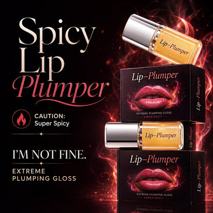 2026 New  Spicy Lip Plumper Gloss — Fuller-Looking Lips In Minutes