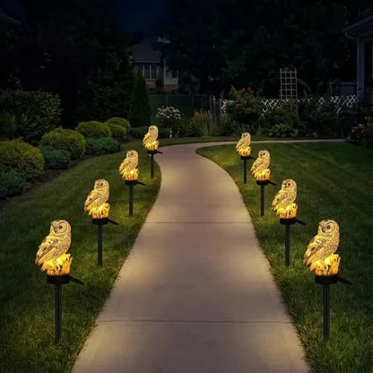 ✨Last Day Promotion 49% OFF--Waterproof Solar Owl Light