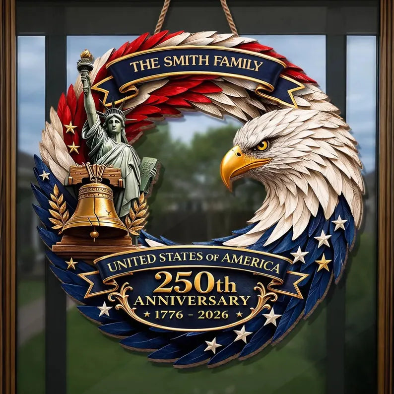 Celebrate America’s 250th Anniversary With Your Family Name