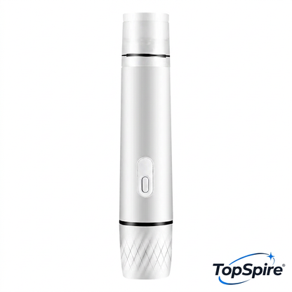 White handheld vacuum sealer with TopSpire logo